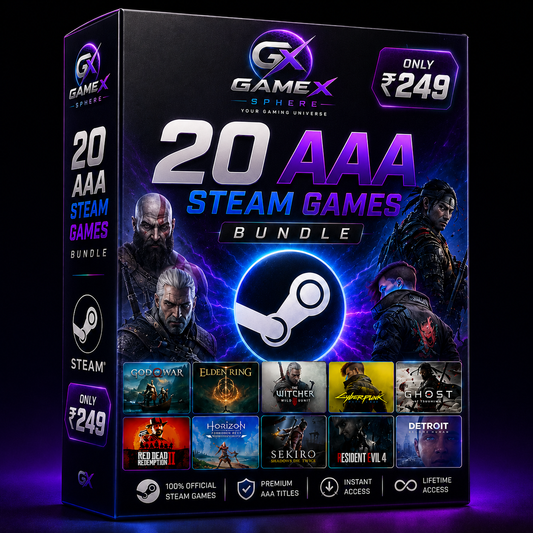 GameX Sphere 20 Premium AAA Games Bundle